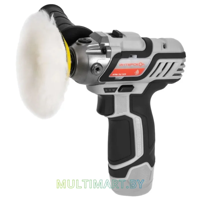 Полировальная машина Интерскол АПМ-76/12Э 806.0.0.70 (без АКБ)